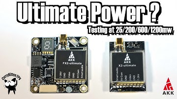 FPV Reviews: The AKK Ultimate VTX