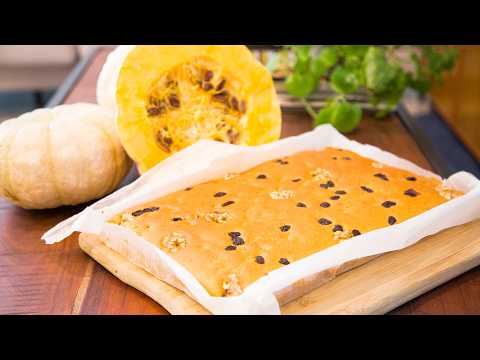 DISCOVER How to Make the PERFECT PUMPKIN, RAISIN and WALNUT COCA
