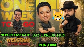 WELCOME TO THE JUNGLE NEW RELEASE DATE | RUN TIME | DAY 1 BOX OFFICE PREDICTION | AKSHAY KUMAR WELCOME TO THE JUNGLE NEW RELEASE DATE | RUN TIME | DAY 1 BOX OFFICE PREDICTION | AKSHAY KUMAR