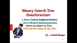 Data Structure and Algorithms: Binary Search Tree Data Structure | Custom Implementation | Java #10