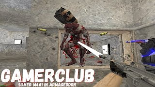 Silver M4A1 In Armageddon Mode | GC | GamerClub.NeT | CS 1.6 Zombie Plague Mod
