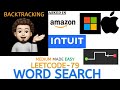 Word search  in depth explanation  apple  amazon  microsoft  codestorywithmik