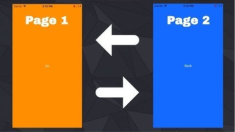 How to use multiple view controllers! (Swift 4 in Xcode 9)
