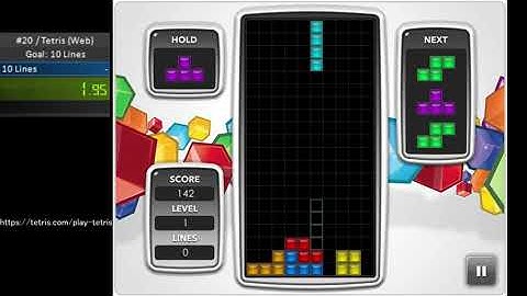 Tetris (Web) 10 Lines 9.84 seconds