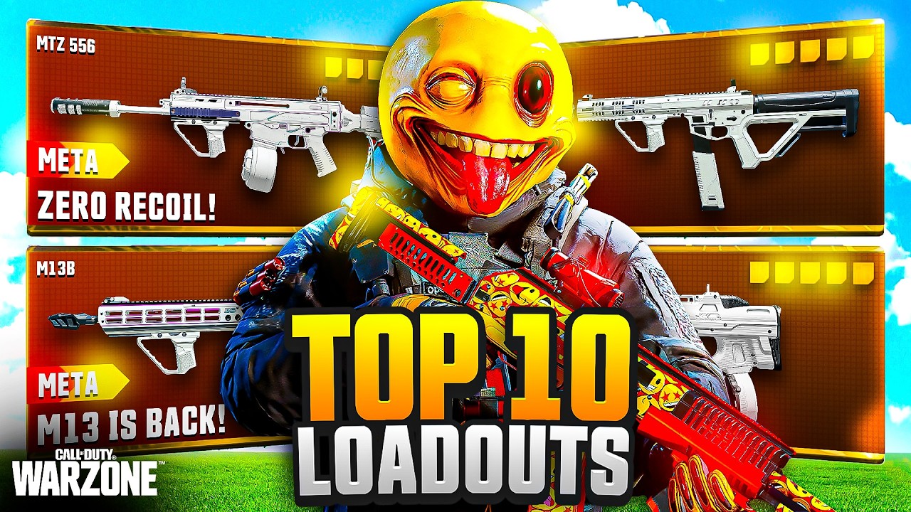 TOP 10 *MUST USE* Broken META Loadouts in Warzone Rebirth Island - YouTube