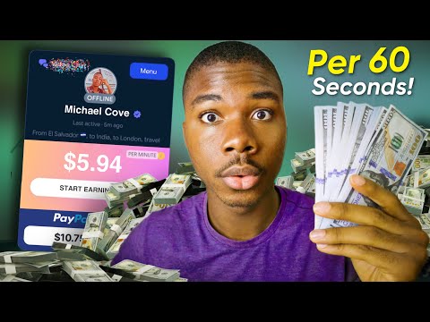 Get Paid $5.94 Per Minute Chatting With People Online! *FREE* (Make Money Online 2023)