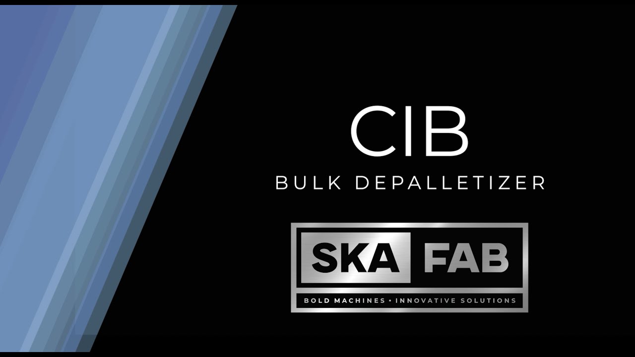The CIB Depalletizer by Ska Fabricating