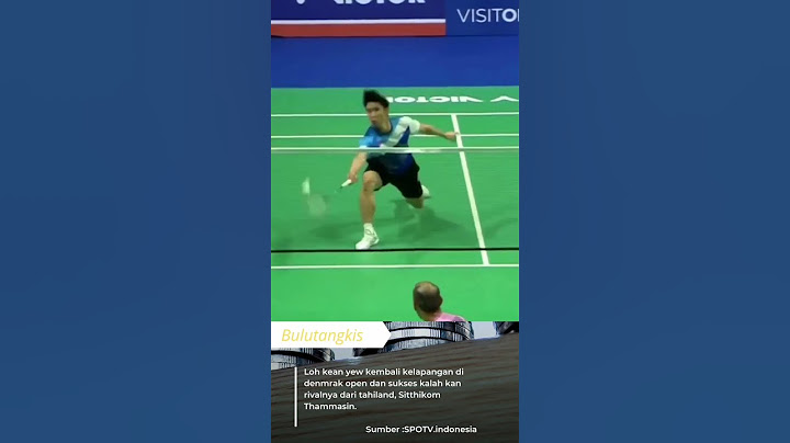 Denmark Open #denmarkopen#bwf #spotvnow #bulutangkis#bulutangkisindonesia