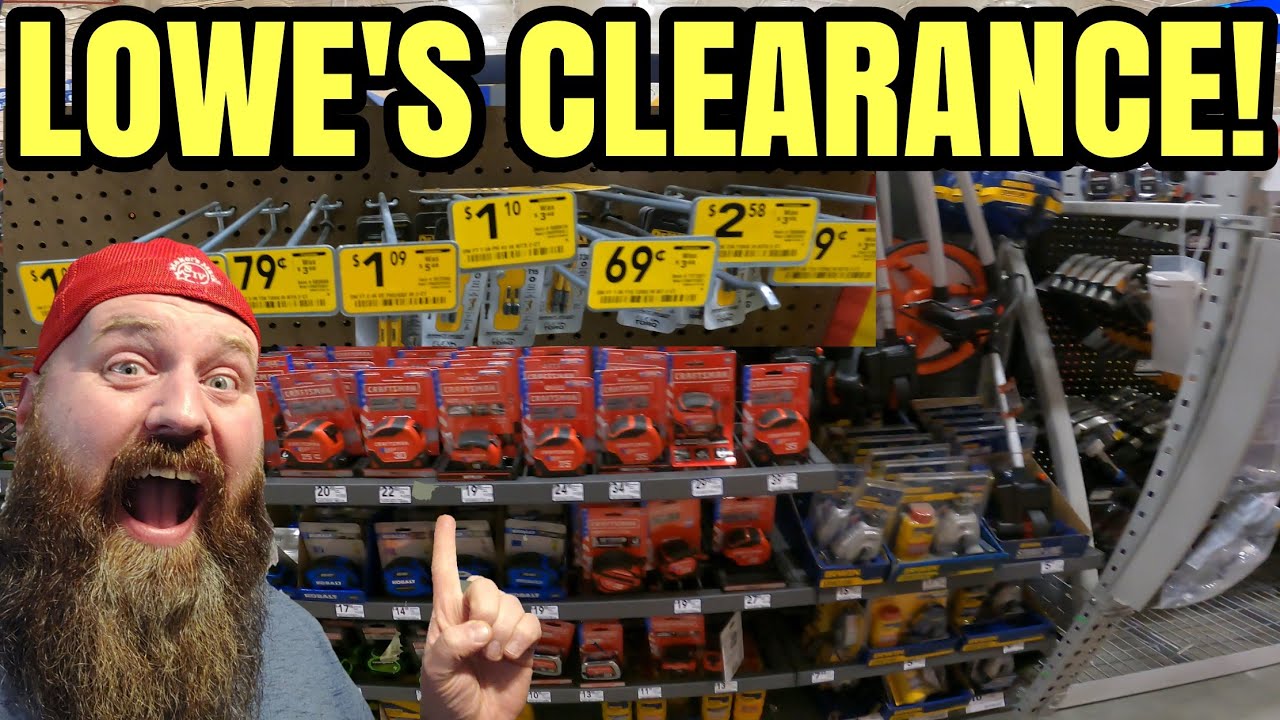 🔴NEW Lowes Clearance Discount Tool Deals 4/22 - YouTube