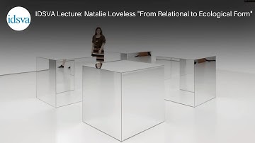 A Lecture by Natalie Loveless: "From Relational to Ecological Form"