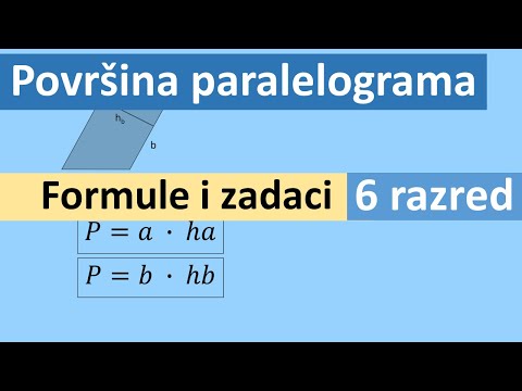 Površina paralelograma