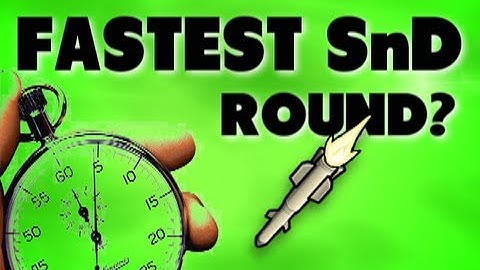 FASTEST SnD ROUND EVER? MW3