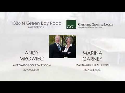 1386 N Green Bay Road, Lake Forest, IL home video tour