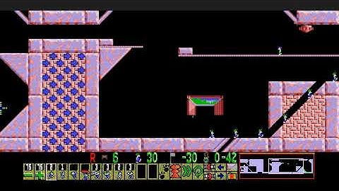 NeoLemmix Experimental Skill Test 1