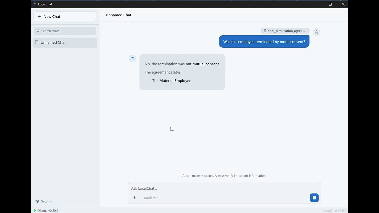 LocalApps.ai Document Chat Demo