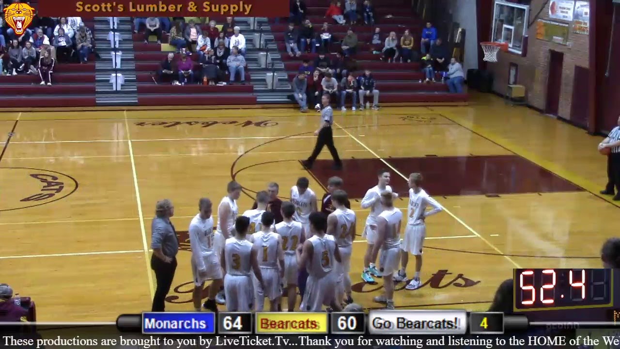 Warner Monarchs vs ster Area Bearcats (BBB) YouTube
