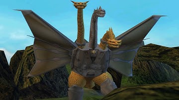 Godzilla: Save The Earth - Mecha-King Ghidorah Action Mode (Hard) [PS2]