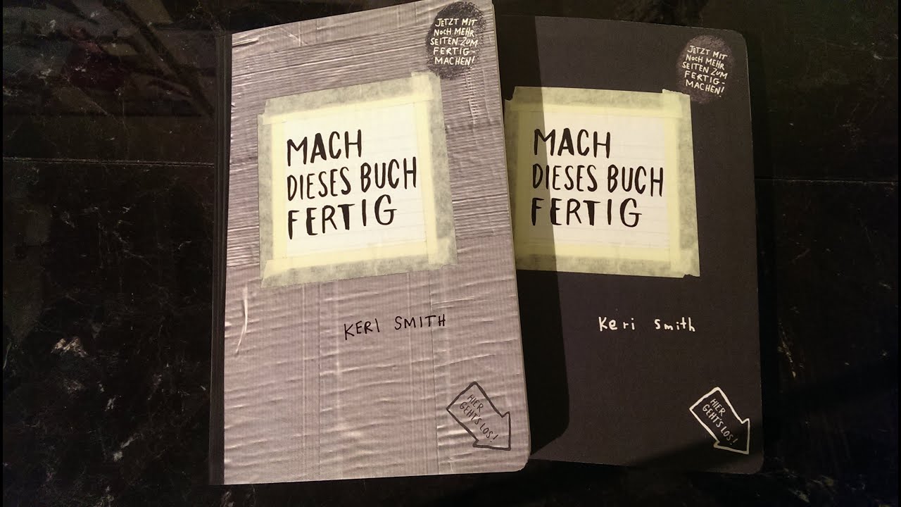 Mach dieses Buch FERTIG 1.0  :-))  Wreck This Journal ,German