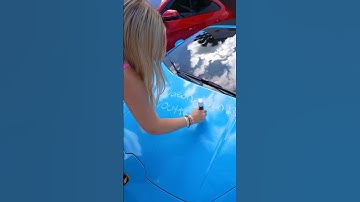 Writing Subscribers Names On My Lambo!