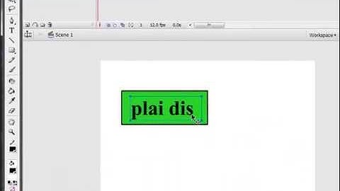 How To: Flash Play Button
