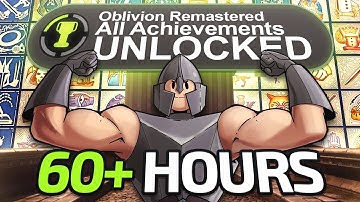 Oblivion Remaster All Achievements… It Was A Struggle.