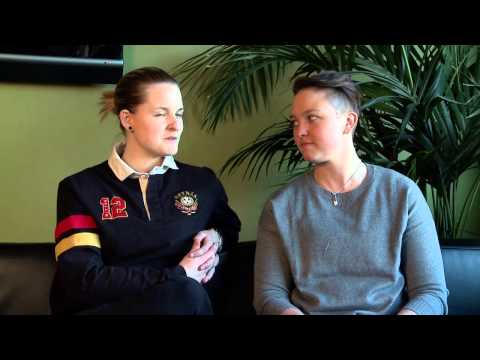 Intervju med Madeleine Östling och Nanna Jansson, ny tränarduo för Brynäs damlag 2015-03-13