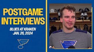 Jan. 26: Postgame Interviews