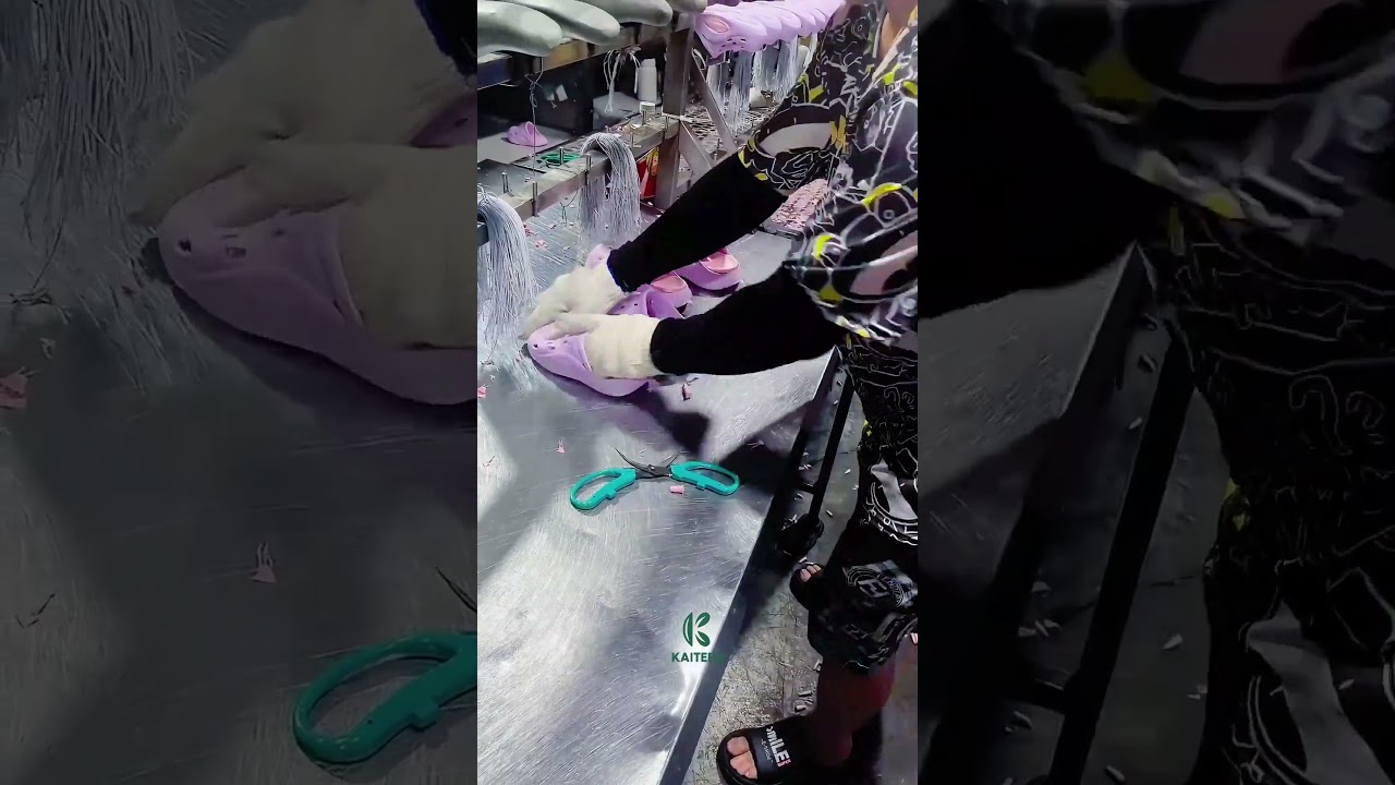 Exploring the EVA Slipper Production Process