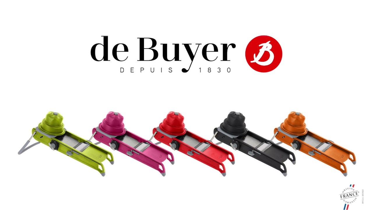 DeBuyer Swing Plus mandoline black, 2015.03  Advantageously shopping at