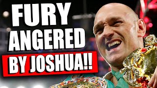 Tyson Fury ANGERED Anthony Joshua's STATEMENTS BEFORE THE FIGHT / Alexander Usyk - Joshua REMATCH