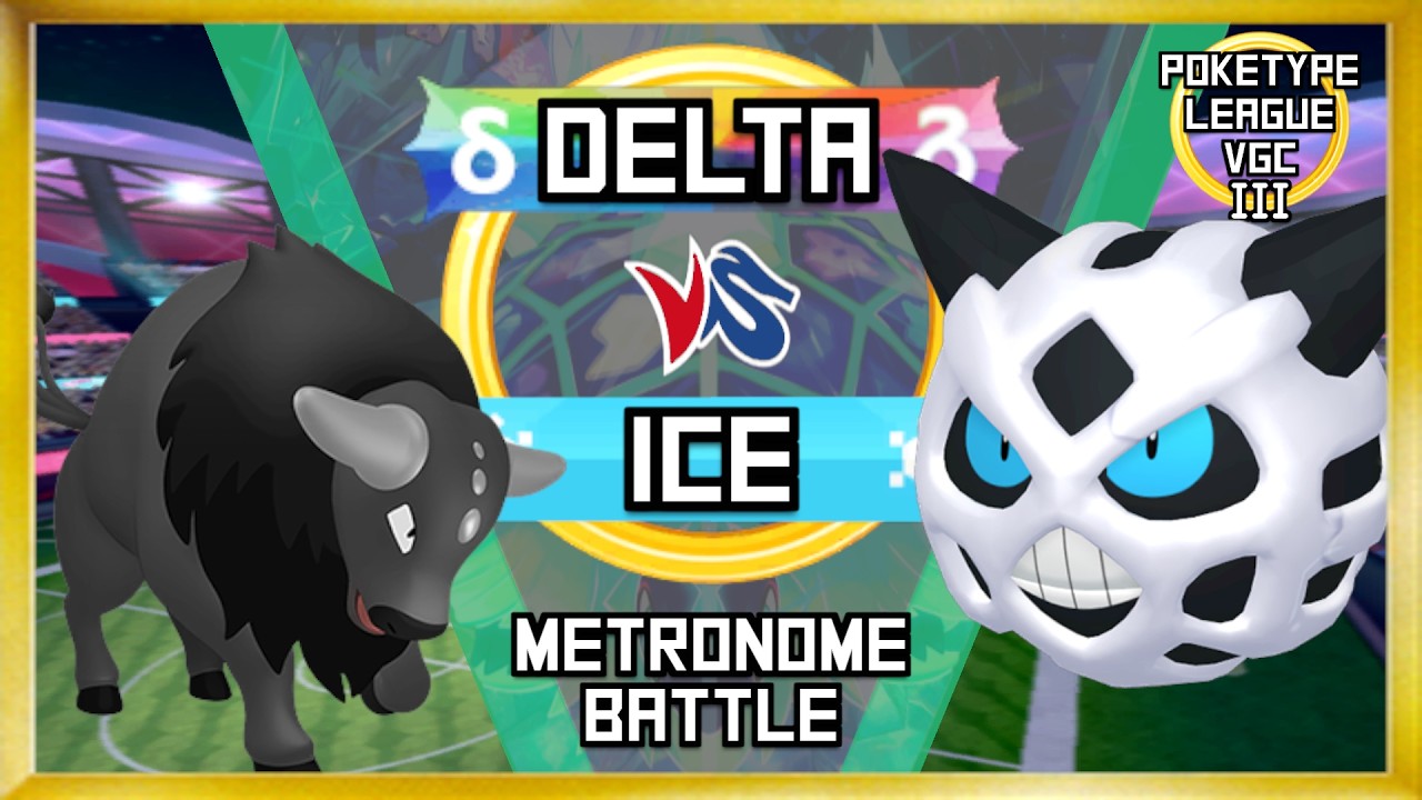 Типы Дельта против типов Льда! Кто победит в этой битве покемонов с метрономом? | PokeType League...