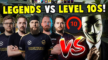 CS LEGENDS vs LEVEL 10 CLAN 🔥 BOOMERDEMONS f0rest, olof, GeT_RiGhT, friberg & Lekr0 Take on FACEIT!