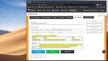 Tenant Completed Inspections - Fully Customizable Templates