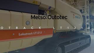 Metso: Outotec Lokatrack LT1213 ile İzmir Mermer Fuarı'ndaydı...