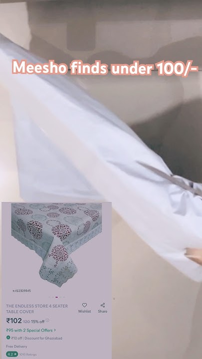 plastic-table-cover-from-meesho-yt-4k-trending-unboxing-meesho