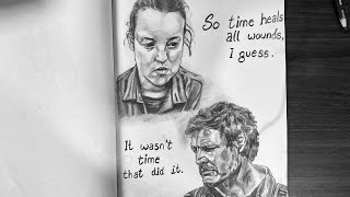 Joel And Ellie The Last Of Us - Pedro Pascal And Bella Ramsey