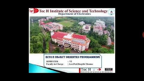 Ec312- object oriented programming, module 4, topic- interfaces-Asst Prof Deepthi Thomas