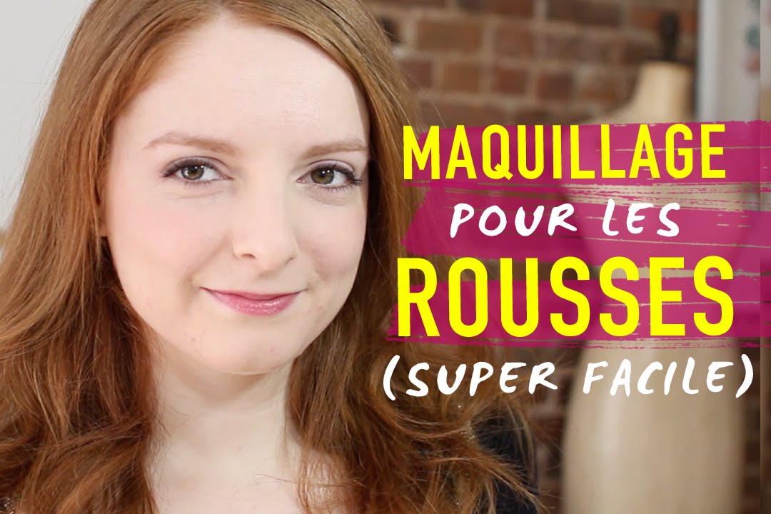 Maquillage facile pour les rousses | La Gypsy - YouTube