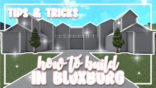 How To Build a House in Bloxburg   Building Tips (Roblox)