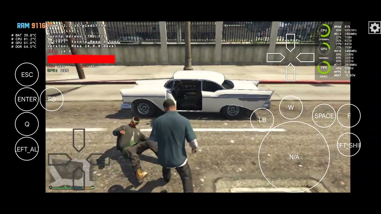 GTA 5 - Mobox, Android, Snapdragon 7+Gen2. - YouTube