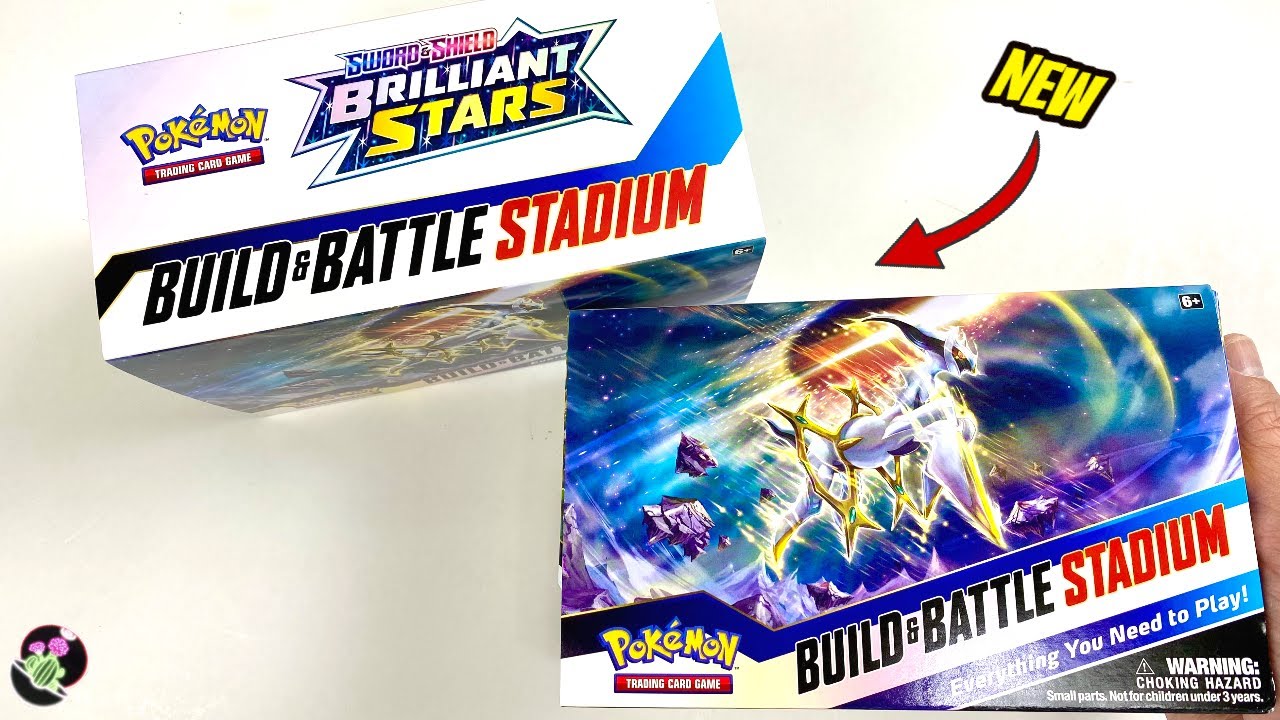 Pokemon Sword And Shield Brilliant Stars Build And Battle Booster Box 