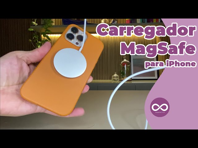 Carregador MagSafe para iPhone  Unboxing & Demonstração 
