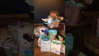 This baby shower was on cloud nine