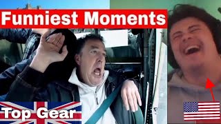 American Reacts Top Gear - Funniest Moments from Series 14