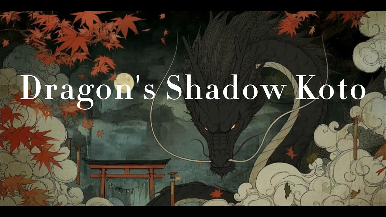 Dark Japanese Ambient Album – Dragon's Void Call – Sorrowful Yokai Dragons for Writing & Night Focus