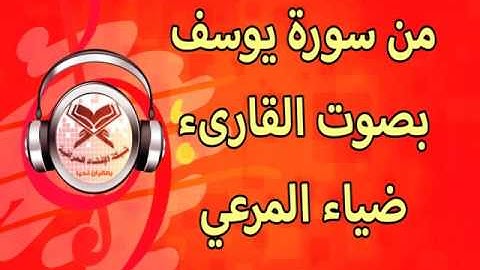 سورة يوسف من الآية 58 إلى الآية 91 - الشيخ ضياء عبد اللطيف المرعي