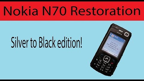 Nokia N70 Restoration | When phones were simple #1