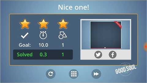Brain it on! Level 1 to 10 with 3 stars - watch solution of level 1-10 with three stars - good soul