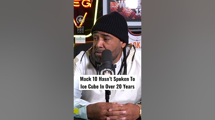 Mack 10 on Why He Doesn’t Speak To Ice Cube