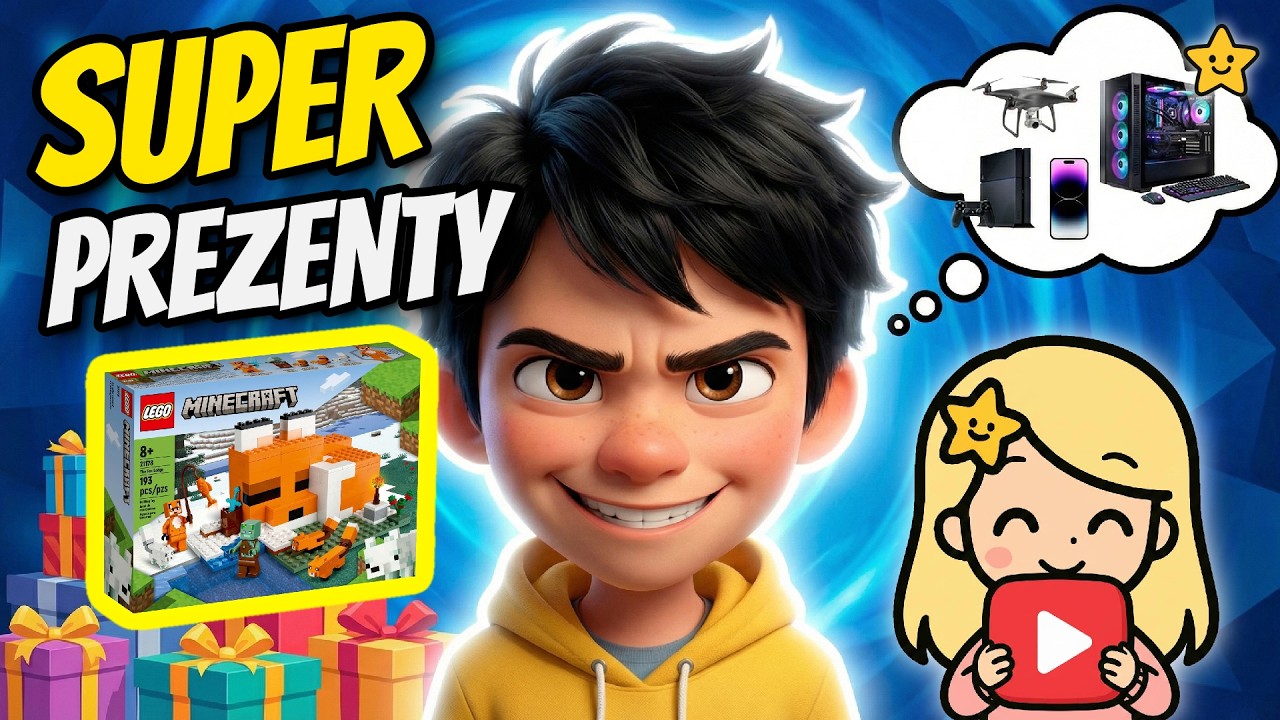 🎁 Kuba i Super Prezenty - Bajka edukacyjna z animowanymi ilustracjami 🎁